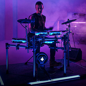 Donner BackBeat Electric Drum Set with High Tech 7 inch Touchscreen